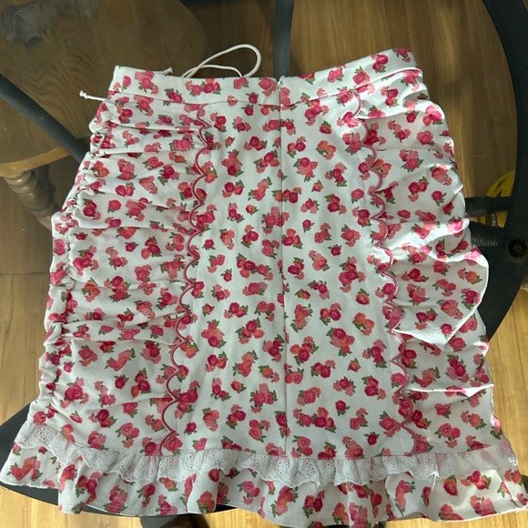 For Love and Lemons Baby Blooms Skirt XS - Picture 6 of 8